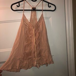 Lace summer top.